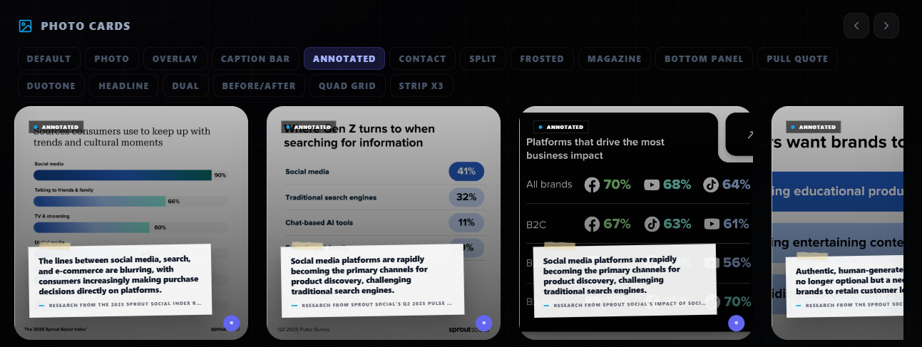 Photo cards
